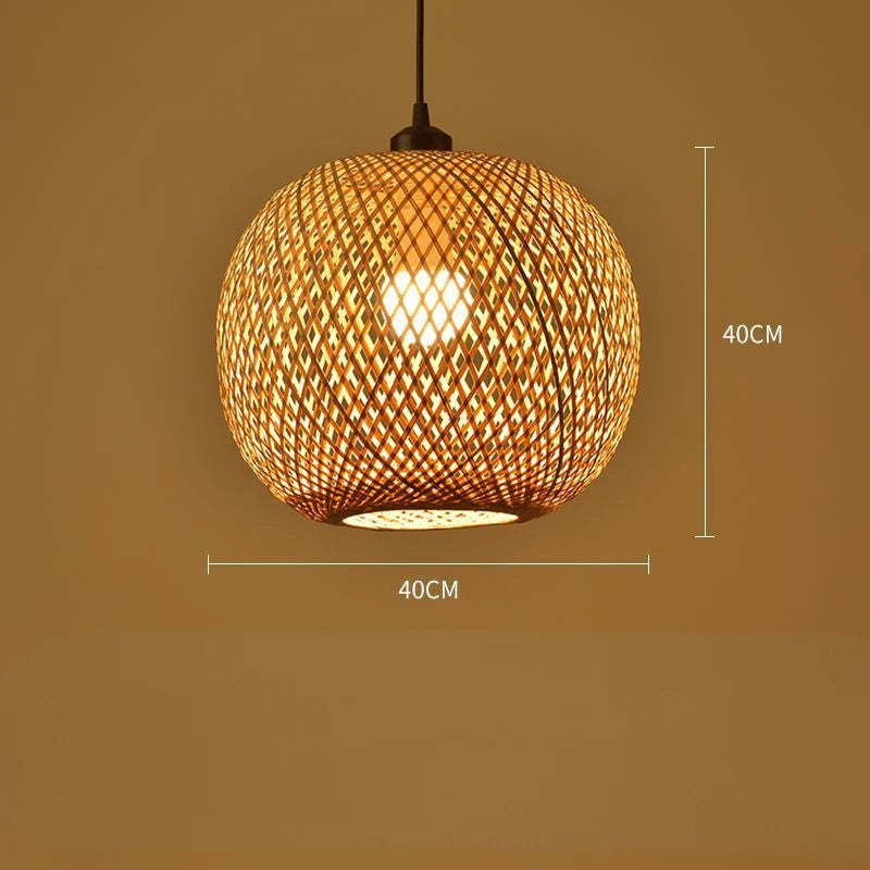 Pendant Lamp | Handwoven Rattan & Soft Light