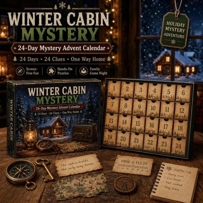 Puzzle Advent Calendar | Mystery Adventure & Screen-Free Play | 24 Days
