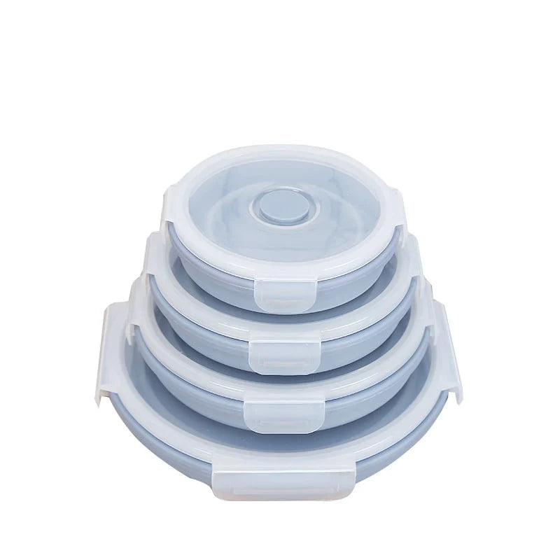 Food Storage Containers | Collapsible & Airtight | Microwave & Freezer Safe