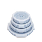 Food Storage Containers | Collapsible & Airtight | Microwave & Freezer Safe