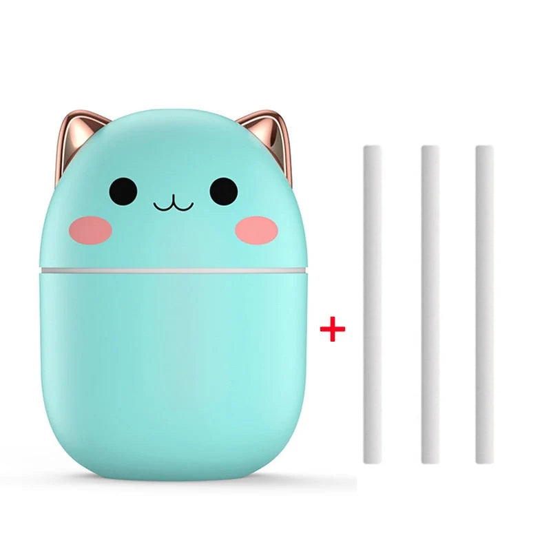 Humidifier | Soft LED Night Light & Dual Mist | 200 ml