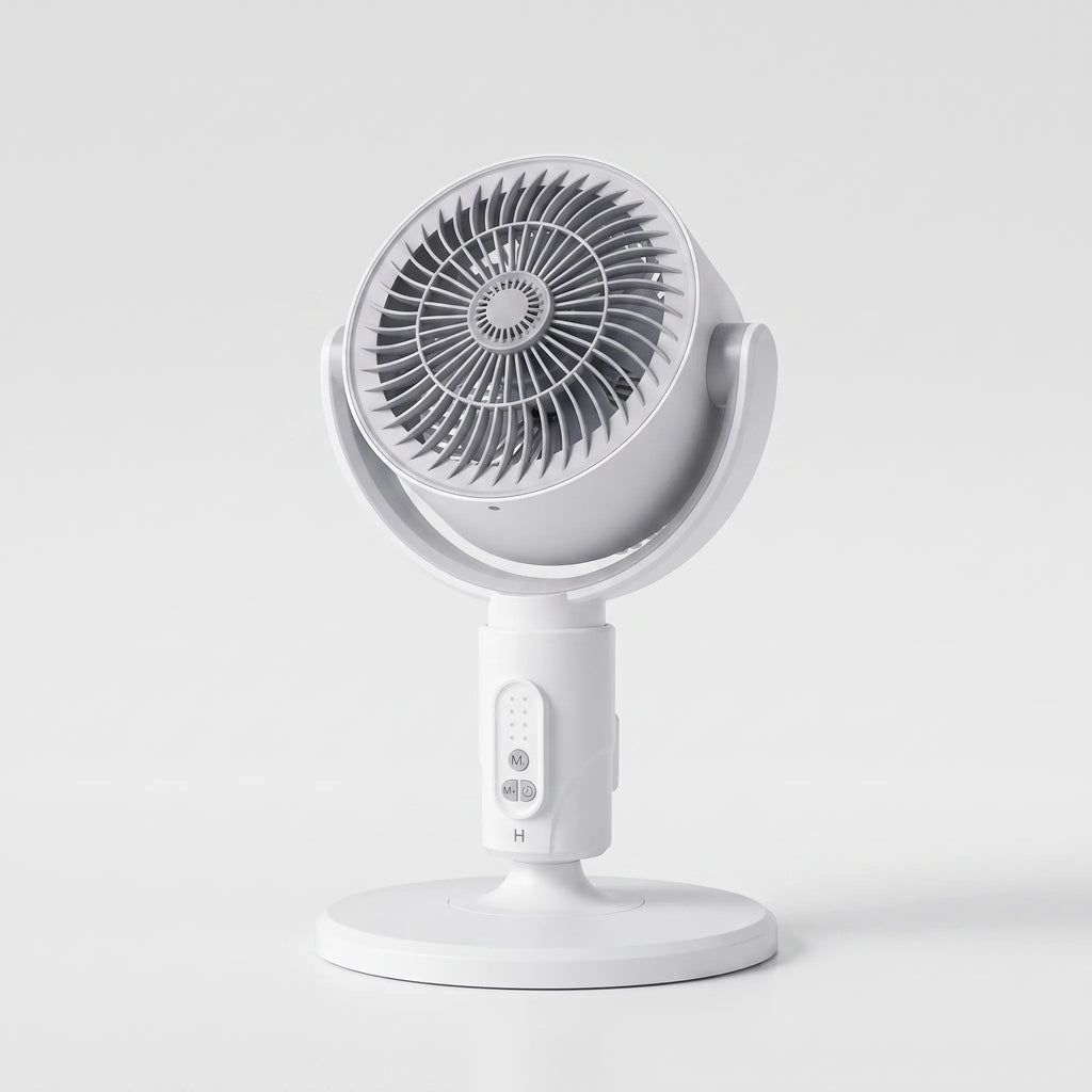 Schreibtisch- und Standventilator | Höhenverstellbar & Fernbedienung