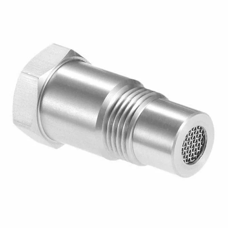 Oxygen Sensor Adapter | Integrated Mini Catalytic Converter & SS304 | M18×1.5 Thread