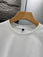 Men’s Long-Sleeve Shirt | Knitted Crew Neck | Regular Fit