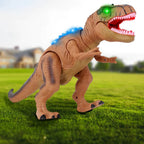 Dinosaur Toy | Remote-Controlled Walking & Roaring | LED Lights