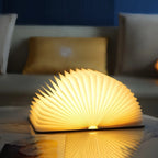 Book Lamp | Foldable Wooden & USB-Rechargeable