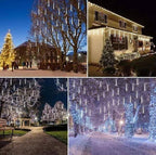 Snowfall LED Lights | Animated Meteor Effect & Weather-Resistant