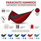 Parachute Hammock | Lightweight & Quick-Setup | 2-Person