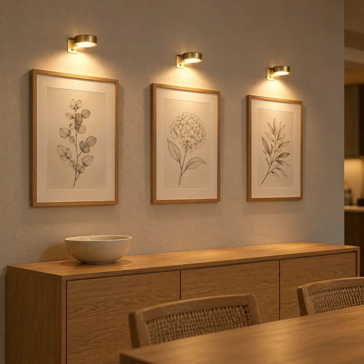 Picture Lights | Cordless Rechargeable LED | Remote Control & 3 Light Colors