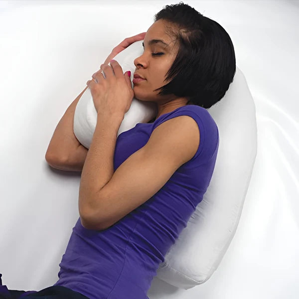 Side Sleeper Pillow | Ergonomic Ear Hole & Orthopedic Back Support
