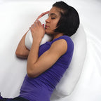 Side Sleeper Pillow | Ergonomic Ear Hole & Orthopedic Back Support