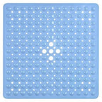 Shower Mat | Textured Non-Slip & Drainage Holes | 53 cm Square