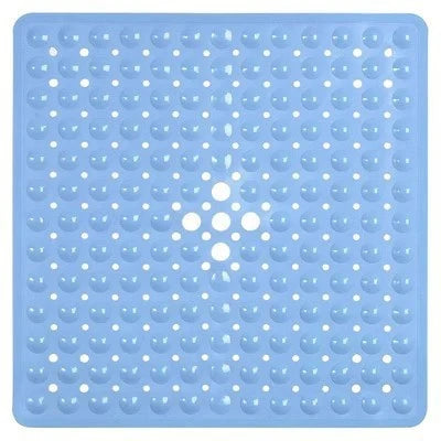 Shower Mat | Textured Non-Slip & Drainage Holes | 53 cm Square