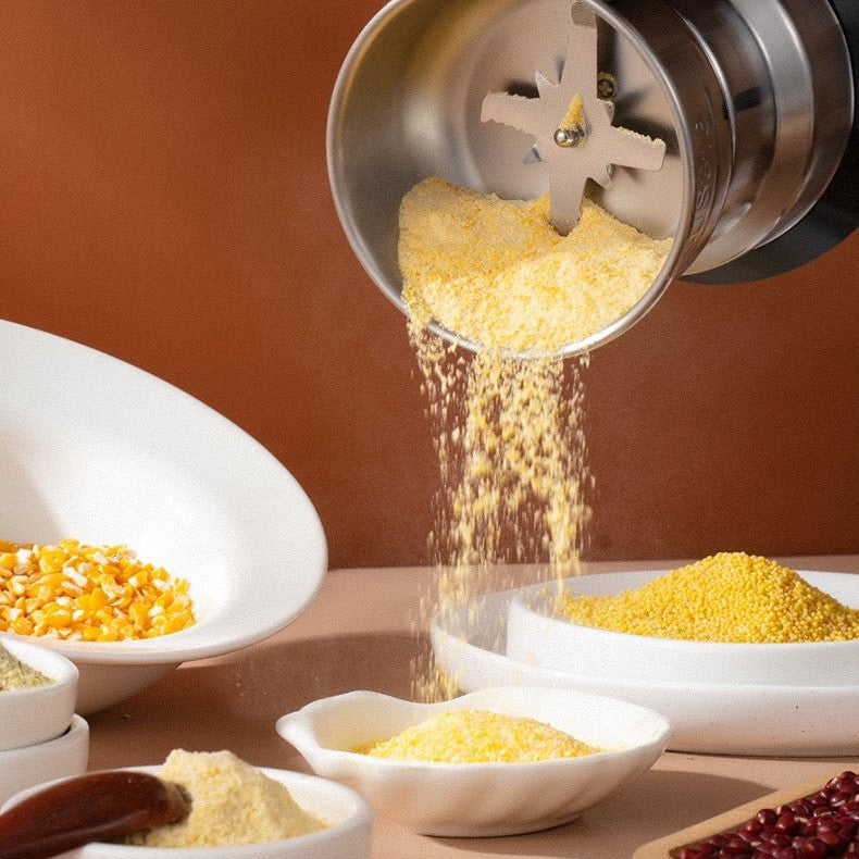Electric Food Grinder | Stainless Steel & Four Sharp Blades | 300 ml