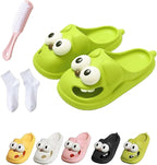 Slippers | Soft Fabric & Non-Slip Rubber Sole