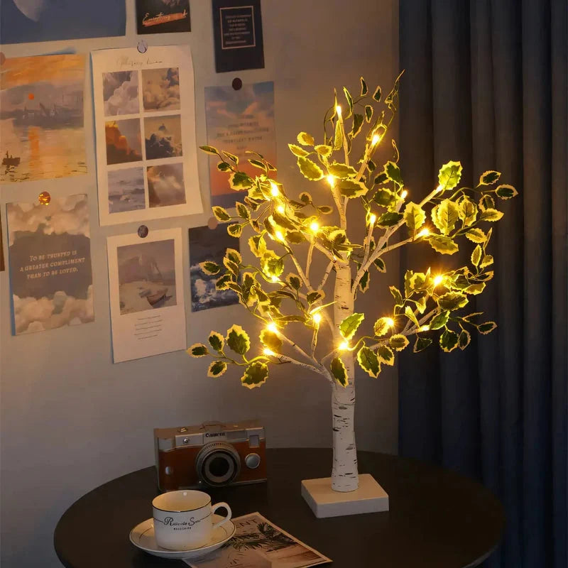 Table Lamp | Wood-Inspired Design & Warm LED