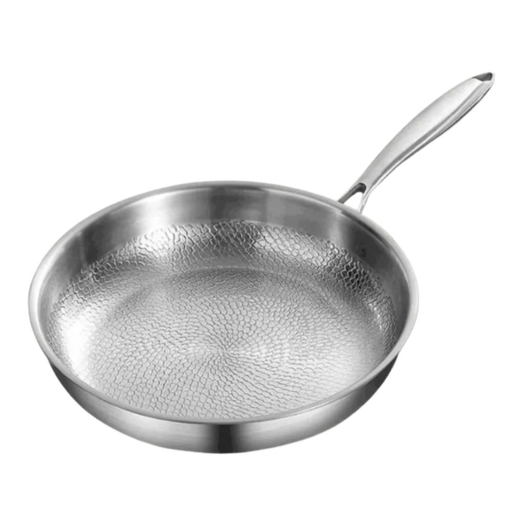 Titanium Frying Pan | Hammered Finish & Non-Toxic | Induction Compatible