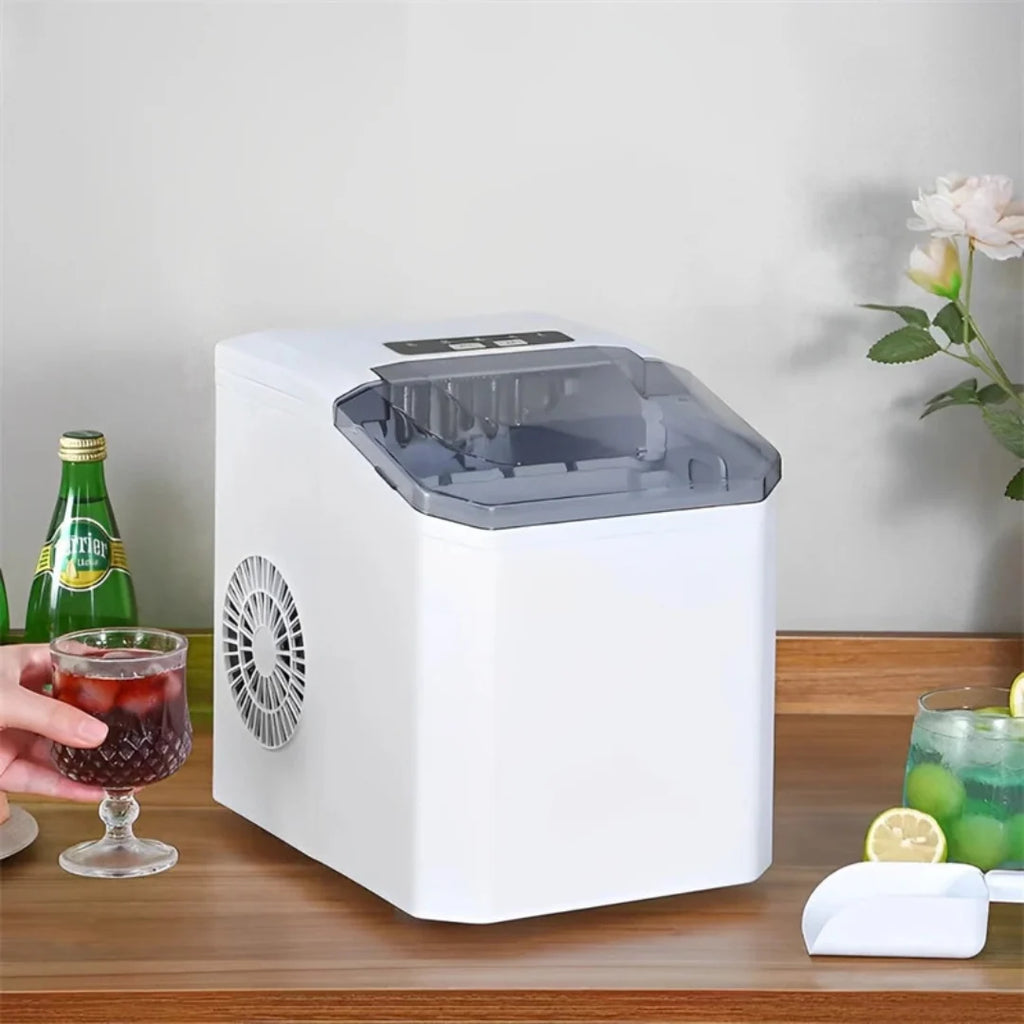 Countertop Ice Maker | Fast 6-Minute Ice & Self-Cleaning | 12 kg/Day