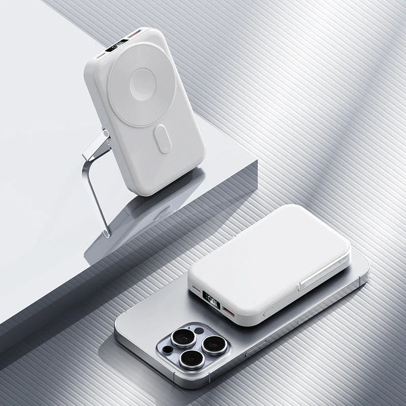 Power Bank | Fast Charging, Foldable Stand & LED Display