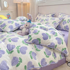 Bedding Set | Floral & Berry Print | 3 or 4 Piece Set