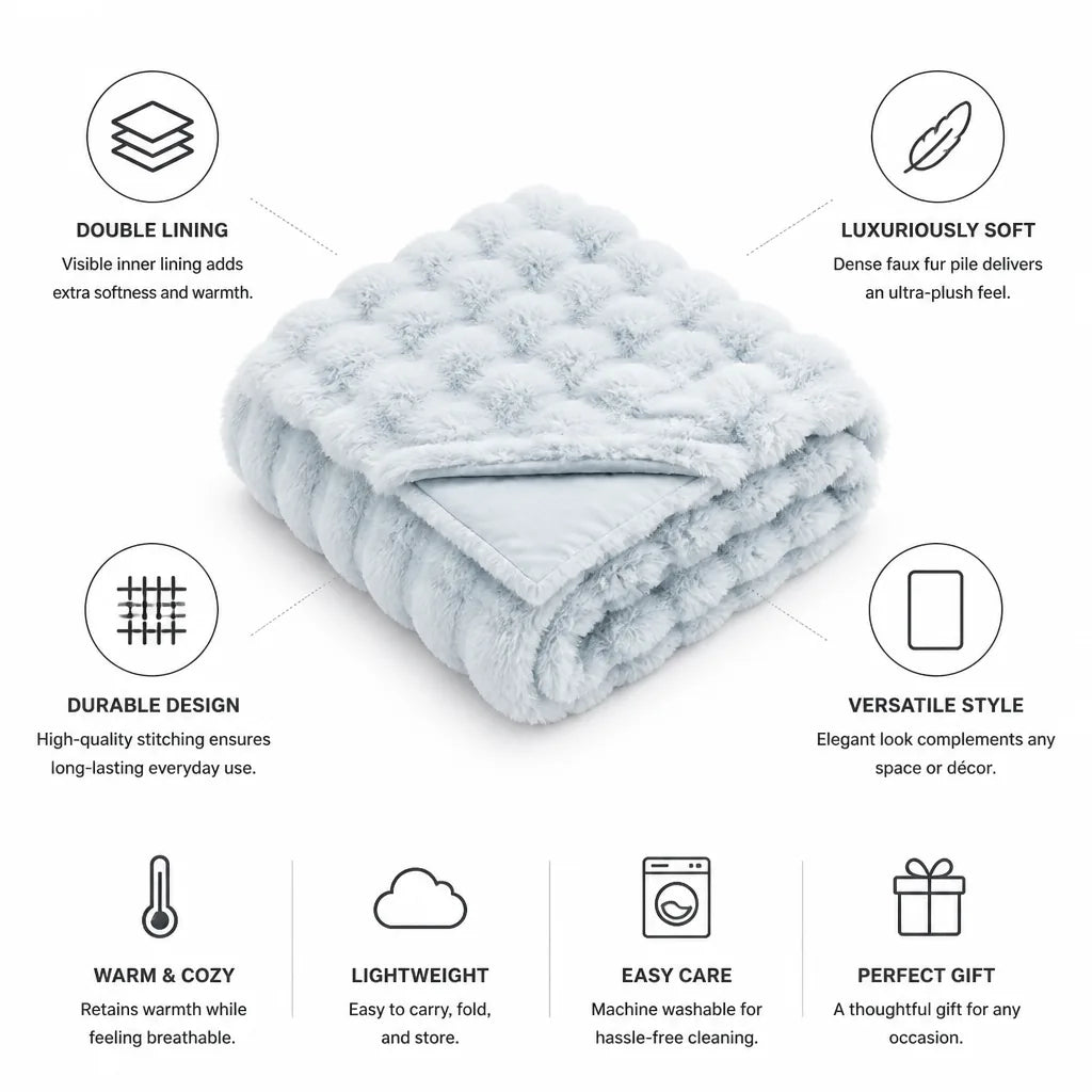 Faux Fur Blanket