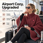 Wearable Heated Blanket | Active Heating & Hands-Free Design | 3 Heat Settings
