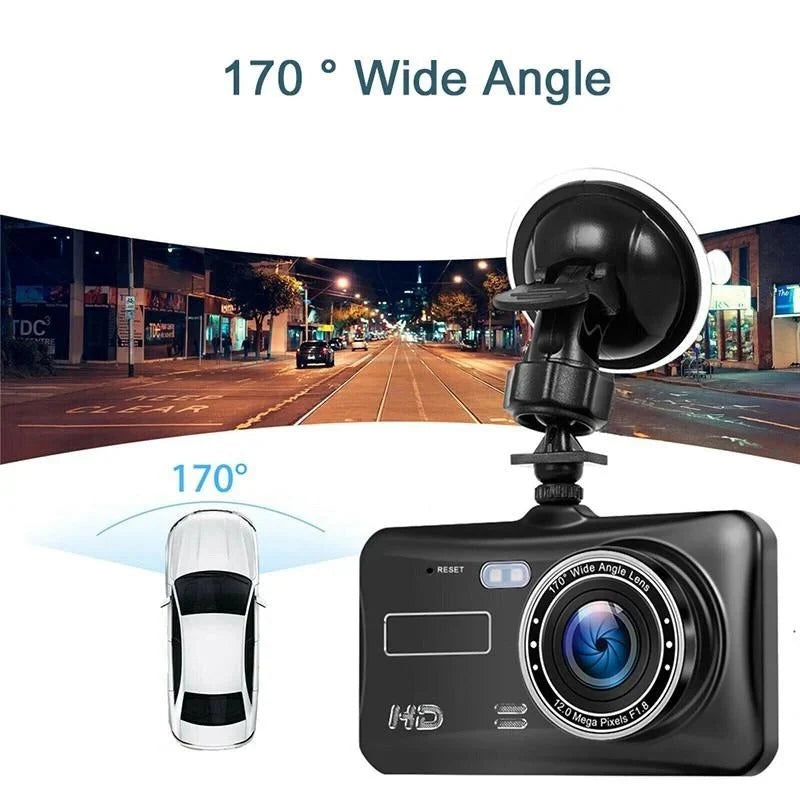 Dash Cam | 1080P Front & Rear & 170° Wide-Angle