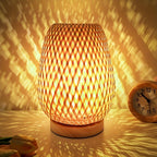 Table Lamp | Natural Bamboo USB-Powered & Energy Efficient