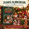 Advent Calendar | Mini Building Sets & Hanging Ornaments | 24 Days