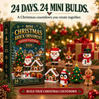 Advent Calendar | Mini Building Sets & Hanging Ornaments | 24 Days