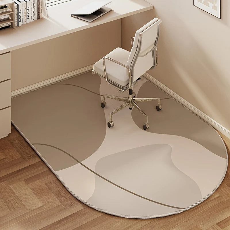 Office Carpet Mat | Ergonomic Soft Fabric & Non-Slip Backing