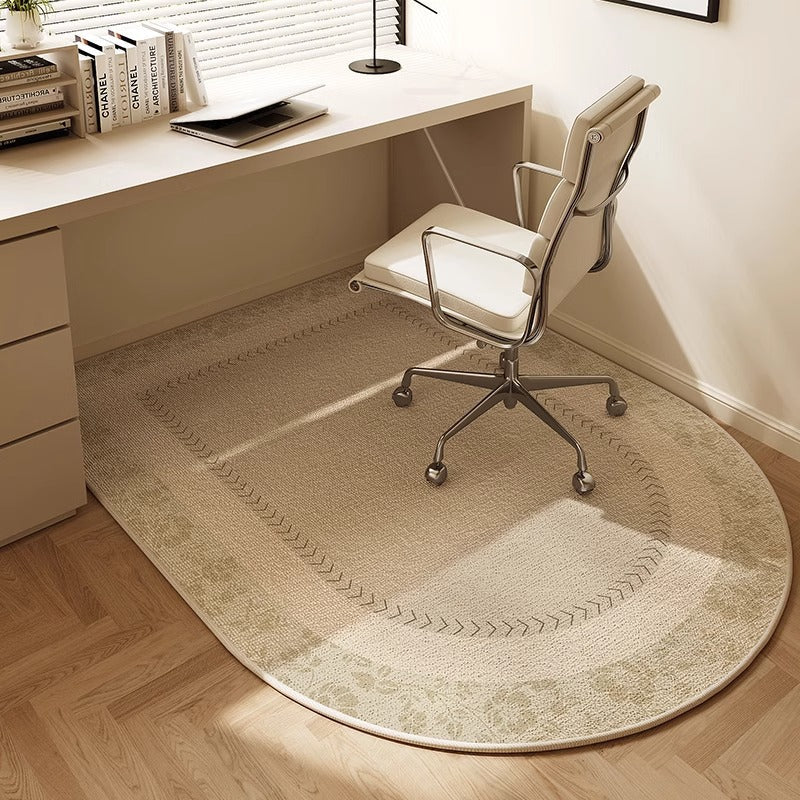 Office Carpet Mat | Ergonomic Soft Fabric & Non-Slip Backing