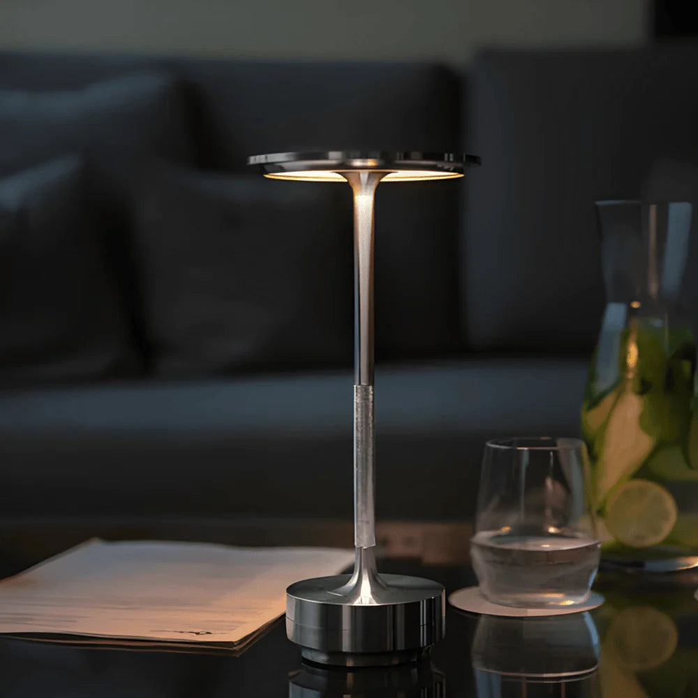 LED Table Lamp | Rechargeable & Touch-Controlled | Adjustable Brightness