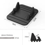 Car Phone Holder | Non-Slip Silicone Suction & Hands-Free