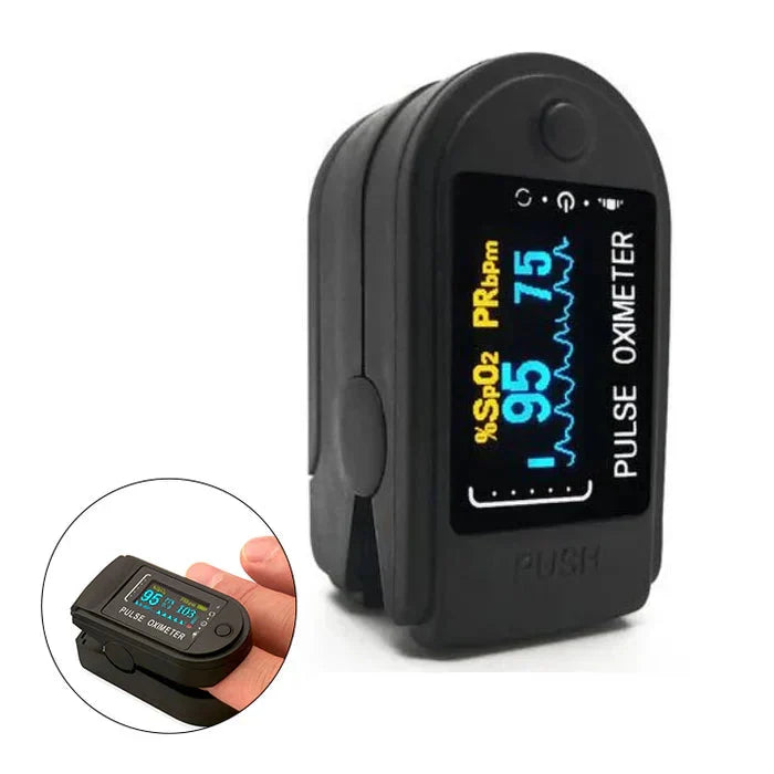 Fingertip Pulse Oximeter | Large LED Display & Non-Invasive