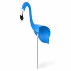 Garden Flamingo Ornament with Wind-Powered Rotating Body