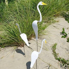 Garden Flamingo with Wind-Powered Rotating Body