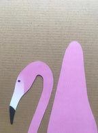 Garden Flamingo with Wind-Powered Rotating Body