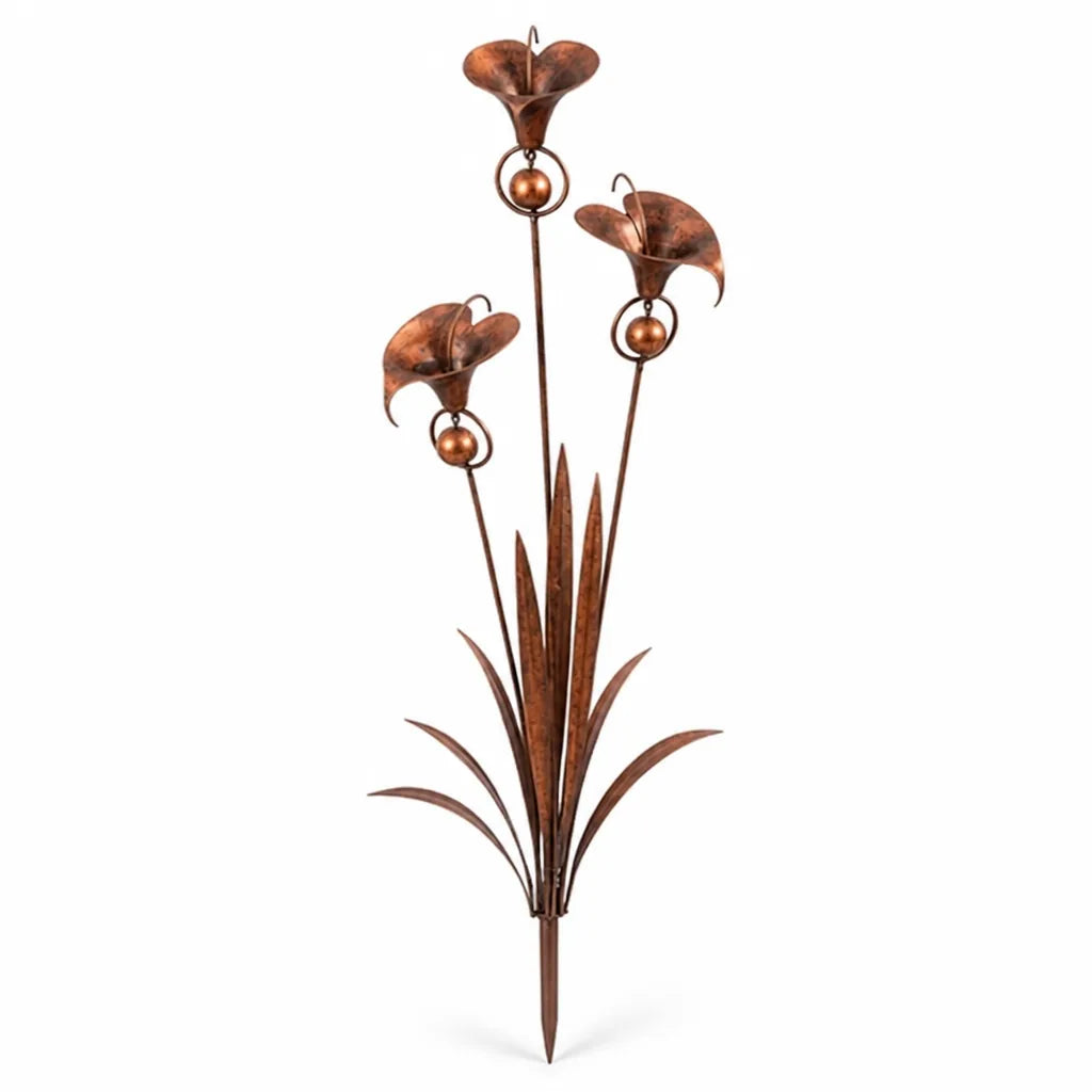 Garden Stake with Hanging Bells