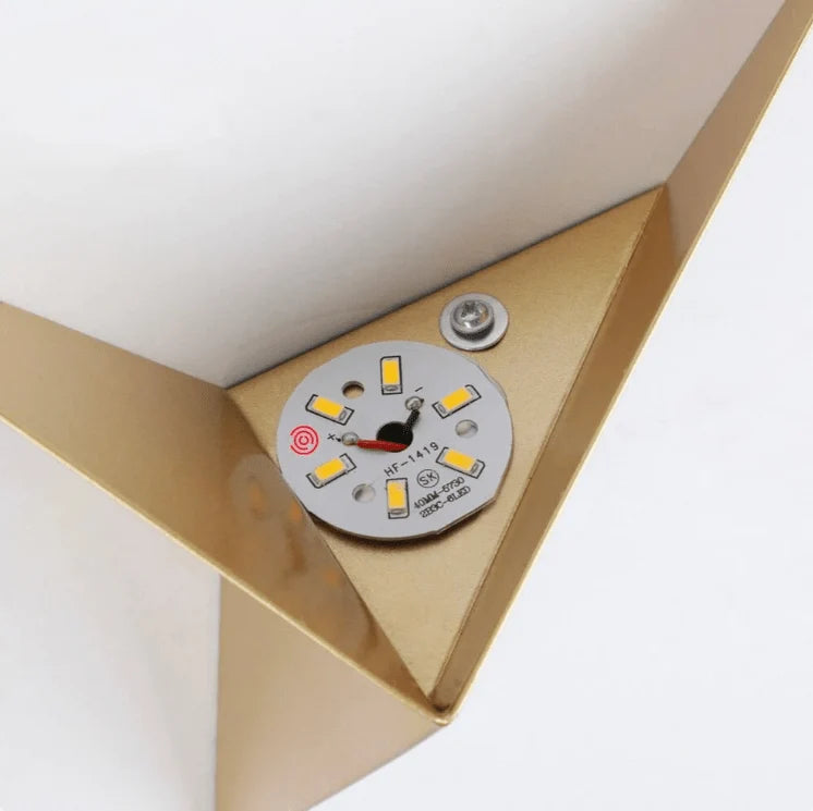 LED Wall Light | Triangle Design & Integrated LED