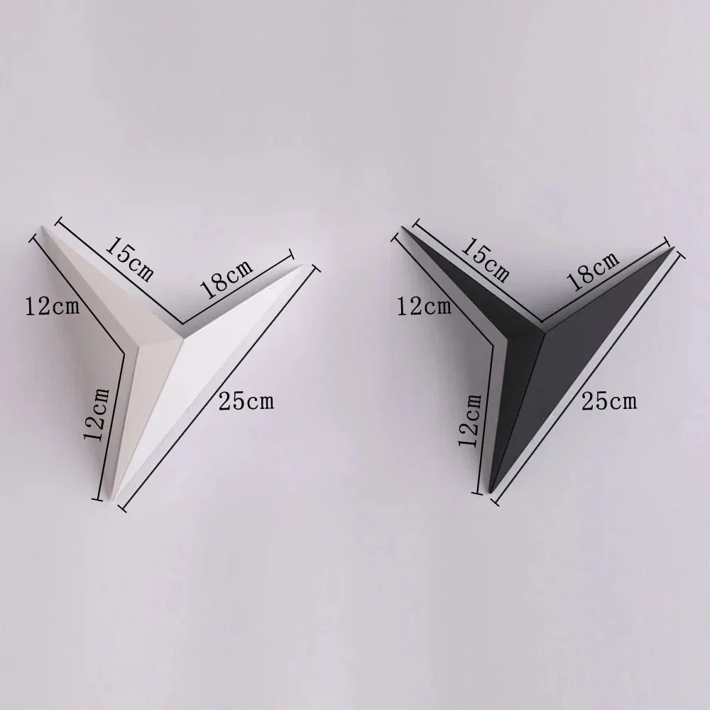 LED Wall Light | Triangle Design & Integrated LED