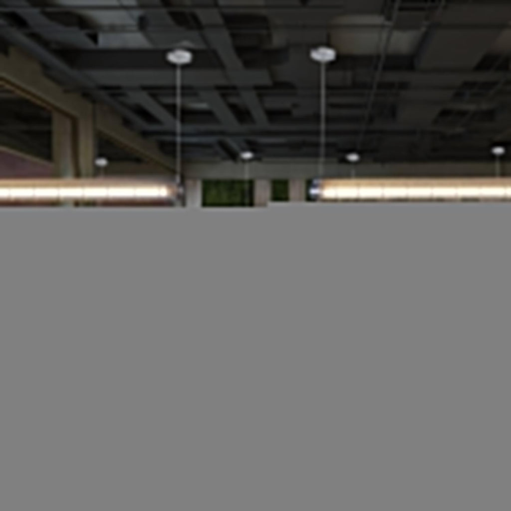 Linear Pendant Light | Integrated LED Metal & Glass | 123 cm