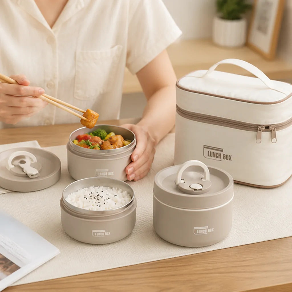 Lunchbox with Leak-Proof Valve