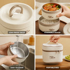 Lunchbox with Leak-Proof Valve