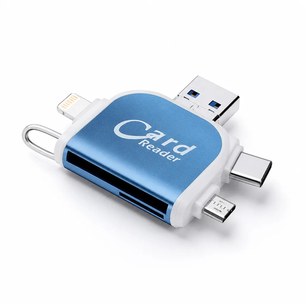 Memory Card Reader with Multi-Interface Connectors