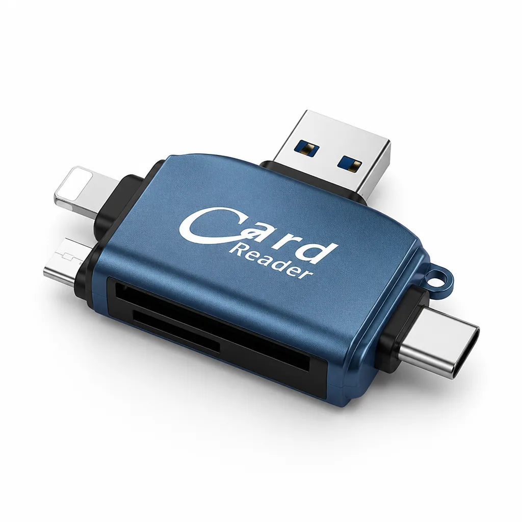 Memory Card Reader with Multi-Interface Connectors