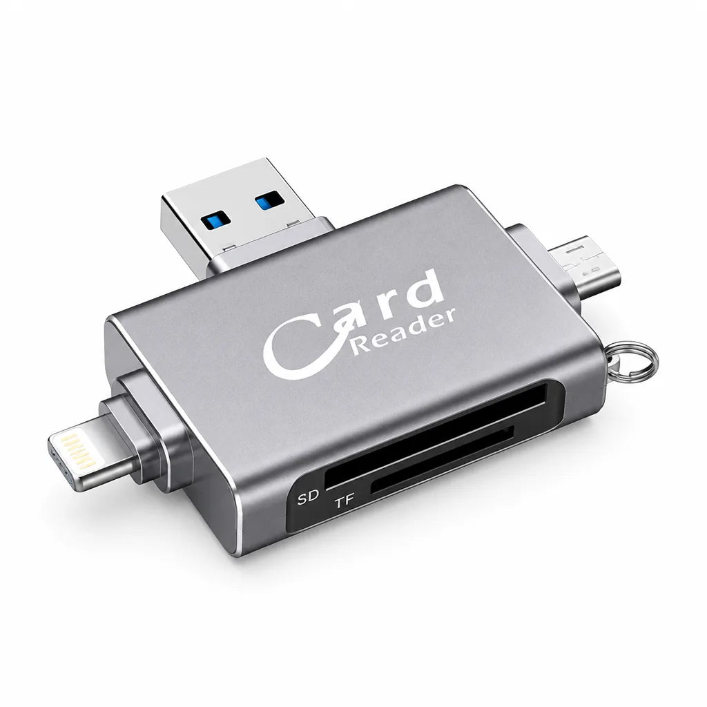 Memory Card Reader with Multi-Interface Connectors