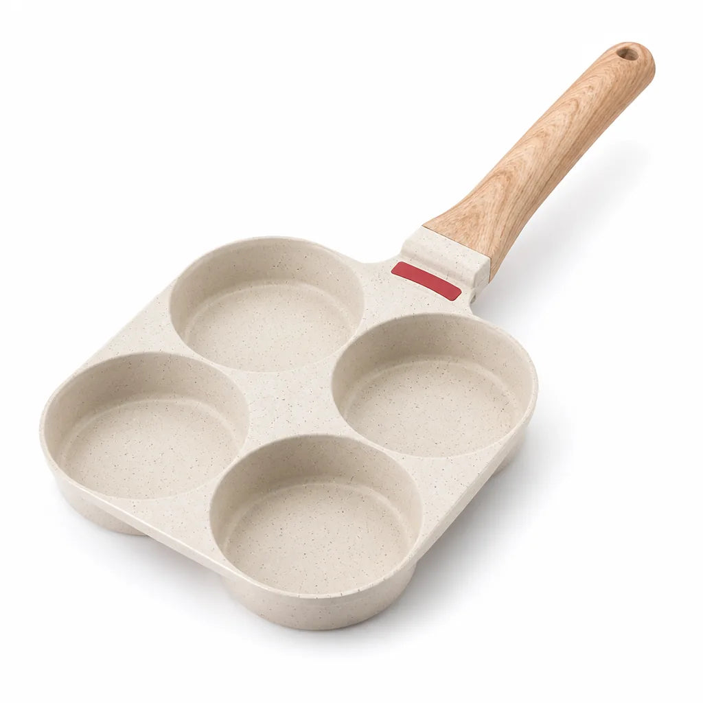 Multi-Compartment Frying Pan