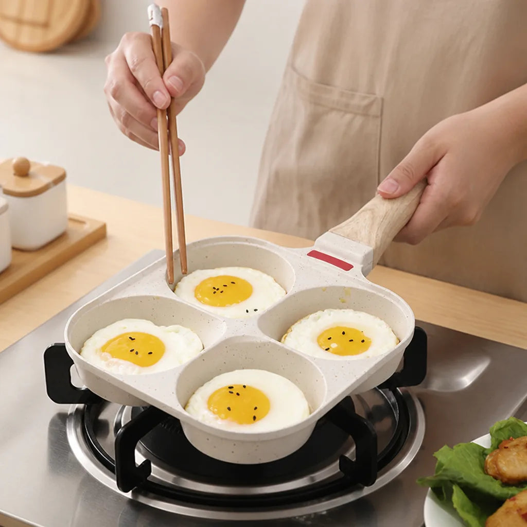 Multi-Compartment Frying Pan
