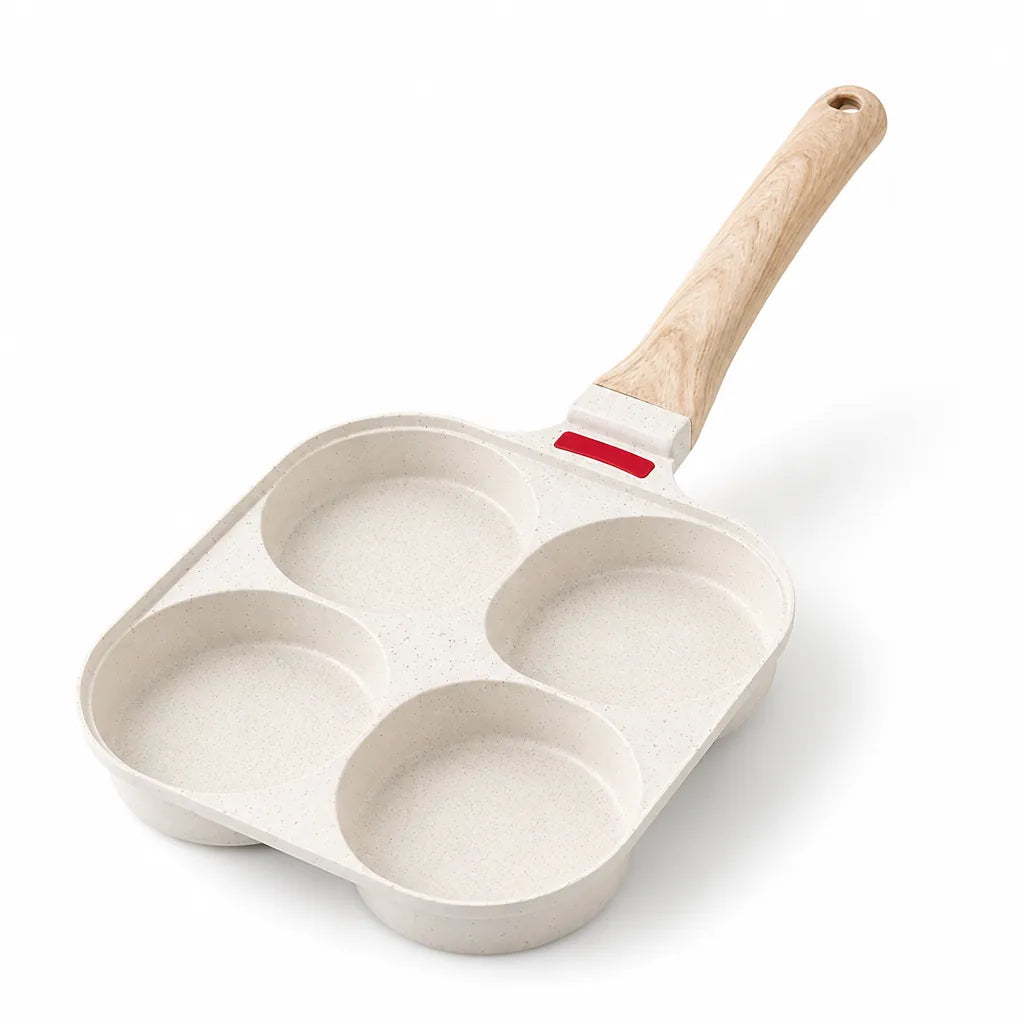 Multi-Compartment Frying Pan